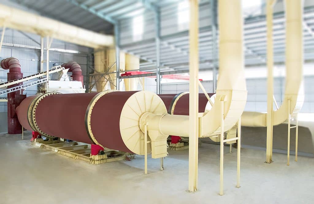 Wood Chips Rotary Drying System, Capacity Of 12-14 Tons/Hour, Vietnam